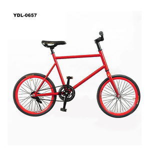 Vélo à pignon fixe en acier haute teneur en carbone de 20 pouces YDL-0657, roues de 20 pouces pour les espaces urbains et compactes. Acier à haute teneur en carbone - Product Image 3