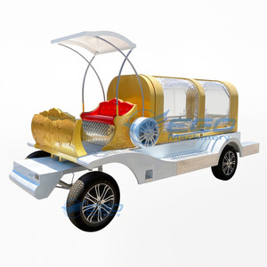 New Steel Luxury Funeral Hearse Truck Horse Carriage Special transportation Electric Trade Trailer Direct From China - Product Image 3