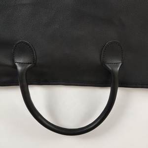 Foldable and Portable Garment Bags Plastic Suit <strong>Garmant</strong> Bag Cover Garment Suit Carrier Bags with logo - Product Image 4