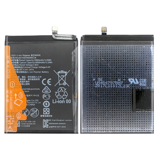 4000mAh for Huawei Battery HB396689ECW Mate 9 Mate 9 Pro Y7 Y7 Prime Plus Y7 2017 Nova Lite Mobile Original Quality