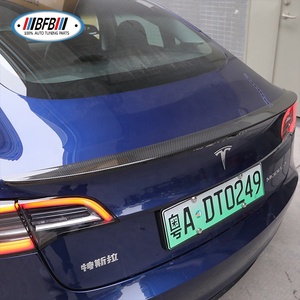 สปอยเลอร์หลังคาร์บอนแท้สำหรับรถยนต์เทสล่า รุ่น 3 ซีดาน 4 ประตู ปี 2017 ขึ้นไป - Product Image 6