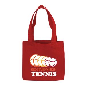 Custom High School Tennis Team <b>Mini</b> Gift Tote Bag Sports Event Group Activity Commemorative Gift - Product Image 1