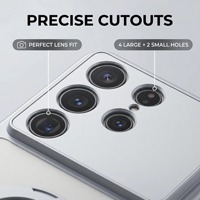 Untuk S26 Ultra Pola CD Warna Gradasi Bracket Magnetik Perekat Plastik Casing Ponsel S25 Plus Horizontal