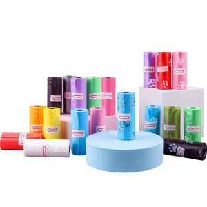 Produits d'hygiène pour le nettoyage des excréments de chien écologiques et simples, options multicolores, sacs à excréments de chien - Product Image 4