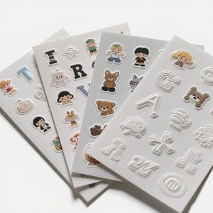 Self Adhesive UV Waterproof Holographic Sheets Sticker Anime Clean PVC Label Custom Logo Die Cut Stickers - Product Image 4
