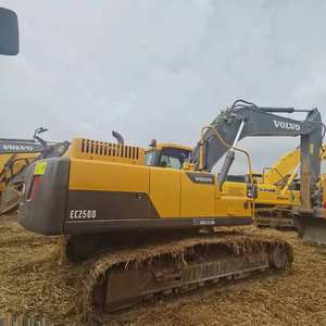 Excavadora de Orugas Volvo EC250DL EC210 Usada en Buenas Condiciones, Sistema Hidráulico Original con Componentes Centrales, Bomba y Motor - Product Image 2
