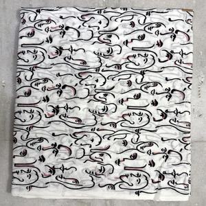 Top Selling Nonwoven Plain Combed Cotton Fabric Yard Eco-Friendly <b>Lightweight</b> <b>Curtains</b> Dress Making Indian Handmade Floral Boys - Product Image 1