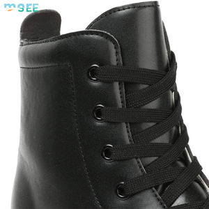 SeeMore Mujeres Hombres High Top PU Leather Classic Double-Row Indoor Outdoor Flashing Light up Wheels Patines de ruedas - Product Image 3