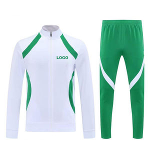 Setelan Olahraga Sepak Bola Berkualitas Tinggi 2526 Senegal dengan Ritsleting Panjang, Jaket Lengan Panjang untuk Dewasa dan Anak-anak - Product Image 2