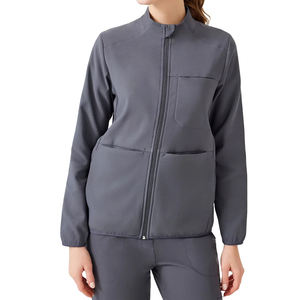 Giacca medico uniforme ospedaliera per medico medico ospedaliero Logo personalizzato tessuto medico poliestere/cotone/Rayon Unisex - Product Image 6