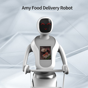 Robot humanoïde IA pour restaurant / café, robot de livraison de repas automatique qui marche et parle - Product Image 3