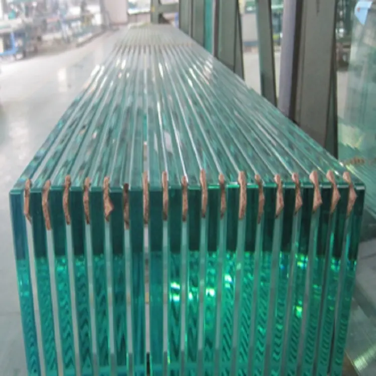 Guide personnalisé 4 5 6 8 10 12mm verre trempé de construction chimique verre flottant transparent trempé prix
