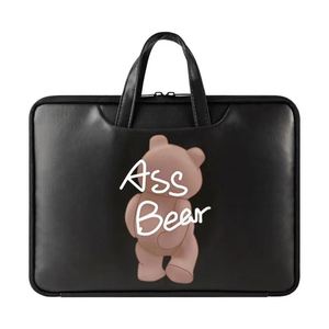 Housse pour tablette et ordinateur portable en cuir PU ODM multi-poches avec logo personnalisé pour filles et enfants 11''-17.3'' - Product Image 4