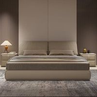Vente en gros de Offre Spéciale bas quantité minimale de commande ensemble de lit d'hôtel de bonne qualité cadre de lit King mobilier de chambre à coucher moderne