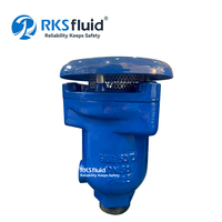 Válvula de Liberación de Aire Automática de Alto Rendimiento Personalizada, de Hierro Dúctil, de Una o Dos Orificios, para Sistemas de Agua y Alcantarillado, PN16 PN25 OEM