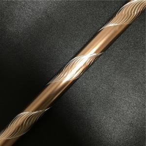 Tringle <span class=keywords><strong>de</strong></span> <span class=keywords><strong>rideau</strong></span> ronde sculptée, tringle <span class=keywords><strong>de</strong></span> <span class=keywords><strong>douche</strong></span> en aluminium, <span class=keywords><strong>pas</strong></span> <span class=keywords><strong>cher</strong></span>, promotion en chine, - Product Image 5
