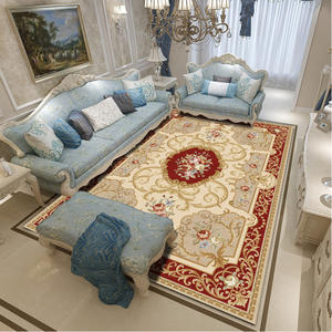 Tapis de style nordique rectangulaire pour salon, en fibre de polyester, motif classique, décoration intérieure, 81-90% de tissu - Product Image 2