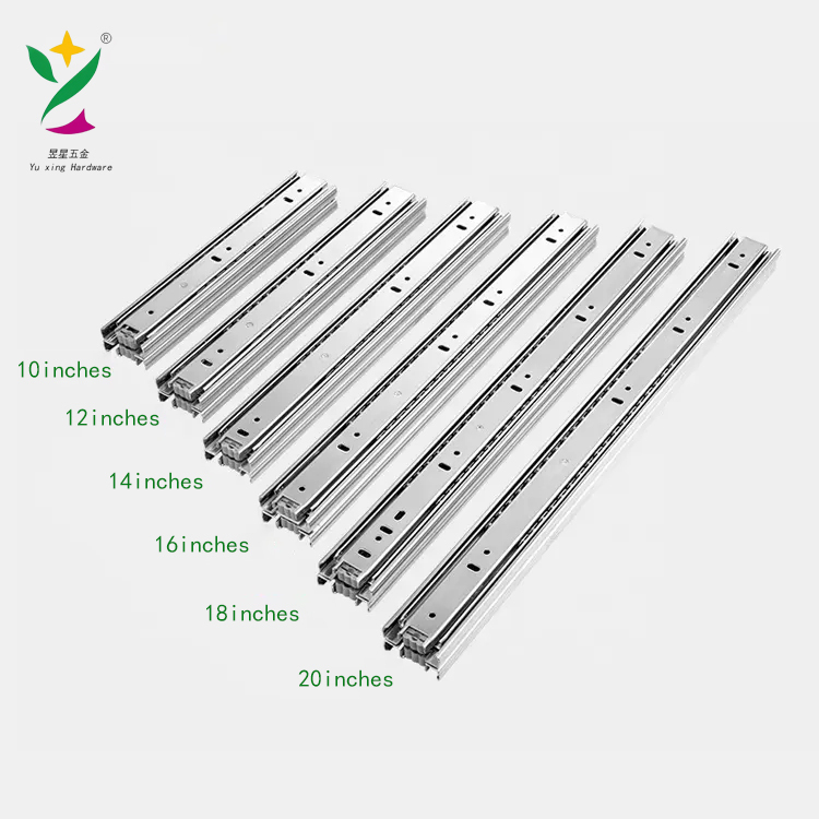YUXING Furniture Sliders Full Extension Ball