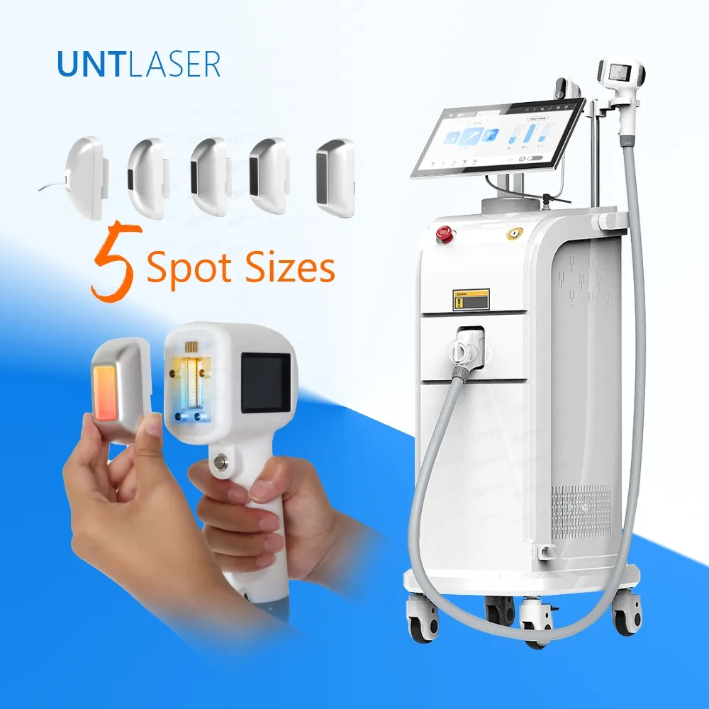 755 808 1064nm Vertical diode laser hair removal machine laser diode laser hair removal machine for sales