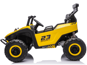 <span class=keywords><strong>Auto</strong></span> Elettrica UTV a Due Posti <span class=keywords><strong>per</strong></span> Bambini 24V, 555*4 Motori, Telecomando 2.4G, Ruote EVA, <span class=keywords><strong>Auto</strong></span> Giocattolo Fuoristrada <span class=keywords><strong>per</strong></span> Bambini <span class=keywords><strong>3</strong></span>-8 Anni - Product Image 3