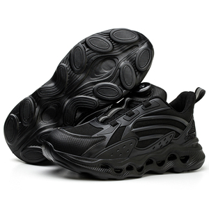 Nuevo Diseño 2023, Calzado de Seguridad con Punta de Acero, Antideslizante, Impermeable, Color Negro, para Hombre, Industria Pesada - Product Image 2