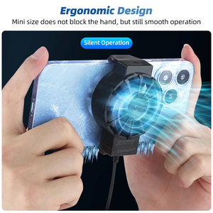 Ventola di Raffreddamento per Smartphone, Radiatore Portatile per Cellulari, per Streaming Live su TikTok, USB Type-C, Compatibile con Redmi <span class=keywords><strong>Samsung</strong></span> iPhone - Product Image 4