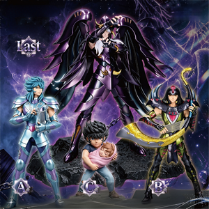 ขายส่งของเล่นอนิเมะ Kuji Ling Wu Shang Saint Seiya the Sad Requiem รุ่นยอดนิยม ของขวัญ ฟิกเกอร์ กล่องสุ่ม ลุ้นโชค พร้อมส่ง - Product Image 1