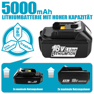 Kc chứng nhận Tàu từ Châu Âu Hot bl1850b bl1860 có thể sạc lại Li-ion công cụ điện Battery Pack cho 18V bán buôn lithiuibattery - Product Image 4