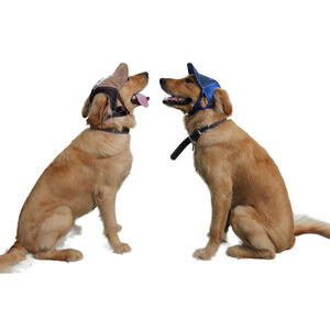 Boné de Beisebol Listrado em Corduroy Ecológico e Sustentável para Animais de Estimação com Furos para as Orelhas para Proteção Solar ao Ar Livre - Product Image 6