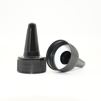 Buse de fermeture à bec 20mm 24mm 28mm personnalisée, couvercle à vis en plastique, bouchon de bouteille de sauce