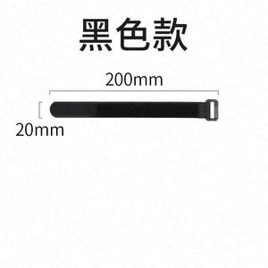 Sangle auto-agrippante élastique double face en nylon de haute qualité, écologique, résistante à la chaleur, avec boucle en plastique - Product Image 2