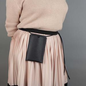 Monedero/bolsa para teléfono tipo bandolera, funda para teléfono de piel sintética, mini bolso, tarjetero vertical (personalizable). - Product Image 3