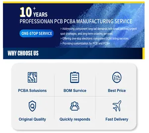 Modul layanan perakitan Pcba sirkuit terintegrasi Pcb elektronik tes 1 Stop Service rakitan PCB produsen Pcba Shenzhen