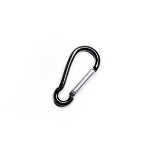Hot Sale Durable Black Aluminum Hook Carabiner