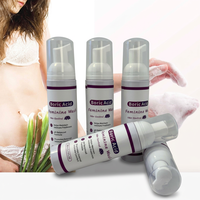 Production en gros, emballage personnalisé, extrait de kava, mousse féminine pour le soin délicat de la barrière cutanée, utilisation quotidienne