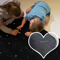 Tapis interactifs sensoriels à fibres optiques Jouets sensoriels Tapis mural apaisant à fibres optiques LED pour enfants autistes