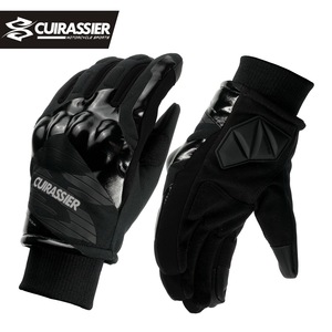 Guantes de Motocicleta para Hombre, Invierno, Gruesos, Aislantes, Impermeables, Compatibles con Pantalla Táctil, Antideslizantes, Material EVA/TPU/PU en la Palma - Product Image 1
