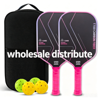 Vente en gros d'usine, conception personnalisée, raquette de pickleball professionnelle haut de gamme Pro 4 Foam Core T700 16MM en fibre de carbone