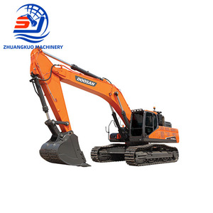 รถขุดไฮดรอลิก Doosan รุ่น 420-9 น้ำหนัก 42 ตัน พร้อมบุ้งขุด ชิ้นส่วนเครื่องยนต์หลักมือสอง - Product Image 1