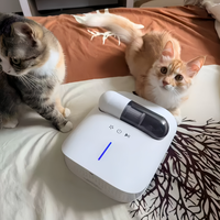 Aspirateur robot USMILEPET, aspirateur robot automatique pour poils d'animaux, nettoyeur de lit, aspiration puissante 18000Pa, balayage automatique intelligent