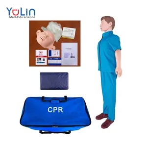 Fabrika satış ucuz tam vücut tıbbi CPR eğitim modeli ilk yardım kukla Model beyin eğitim modelleri CPR manken 11 kg