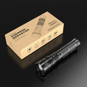 Lampe torche télescopique à zoom longue portée en alliage d'aluminium de type C haute puissance 30W 50W avec batterie 22400mAh - Product Image 4