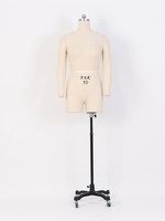 Maniquí de medio cuerpo para mujer Roland, talla europea y americana, corte 3D, para confección de patrones de ropa de talla grande
