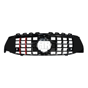 Parrilla de ventilación de parachoques cromada de plástico W118, rejilla frontal embellecedora de parrilla plateada negra para Benz <span class=keywords><strong>CLA</strong></span> Class W118 2020 2021 2022 <span class=keywords><strong>2023</strong></span> 2024 + - Product Image 4