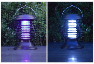 เครื่องดักแมลงพลังงานแสงอาทิตย์แบบพกพา กันน้ำ ใช้กลางแจ้ง กำจัดยุงและแมลงวัน สำหรับบ้าน ตั้งแคมป์ และสวนหลังบ้าน - Product Image 5