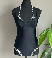 Nouveautés STOCK Maillot de bain une pièce avec rembourrage, sexy, coupe haute pour femme