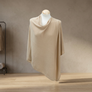 Poncho de Cachemira para Mujer de Lotus Fabrics, Bufanda Tradicional, Chal Ligero Multiusos con Diseño Cuadrado, Longitud Media, Origen NP - Product Image 2