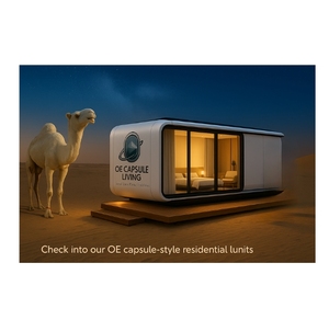 บ้านแคปซูลแคปซูลแคปซูลกันลมสำหรับโรงแรมรีสอร์ทแบบแยกส่วนสำเร็จรูปหรูหรา - Product Image 6