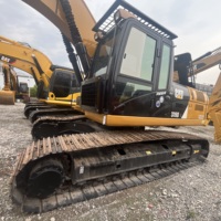 Excavatrice CAT 326DL d'occasion - Moteur d'origine, faible nombre d'heures, prête à l'emploi, livraison gratuite, meilleur prix, pelle sur chenilles robuste