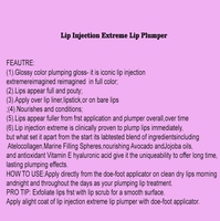 Gloss repulpant pour les lèvres, brillance intense pour des lèvres plus pulpeuses, volumateur de lèvres effet cristal